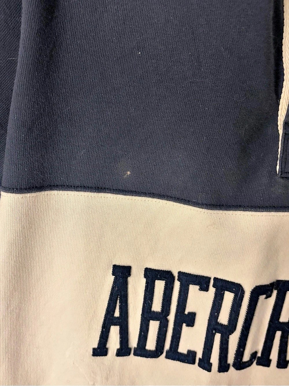 Abercrombie Rugby Cloth Color Block Rugby Polo XXL - Picture 4 of 4